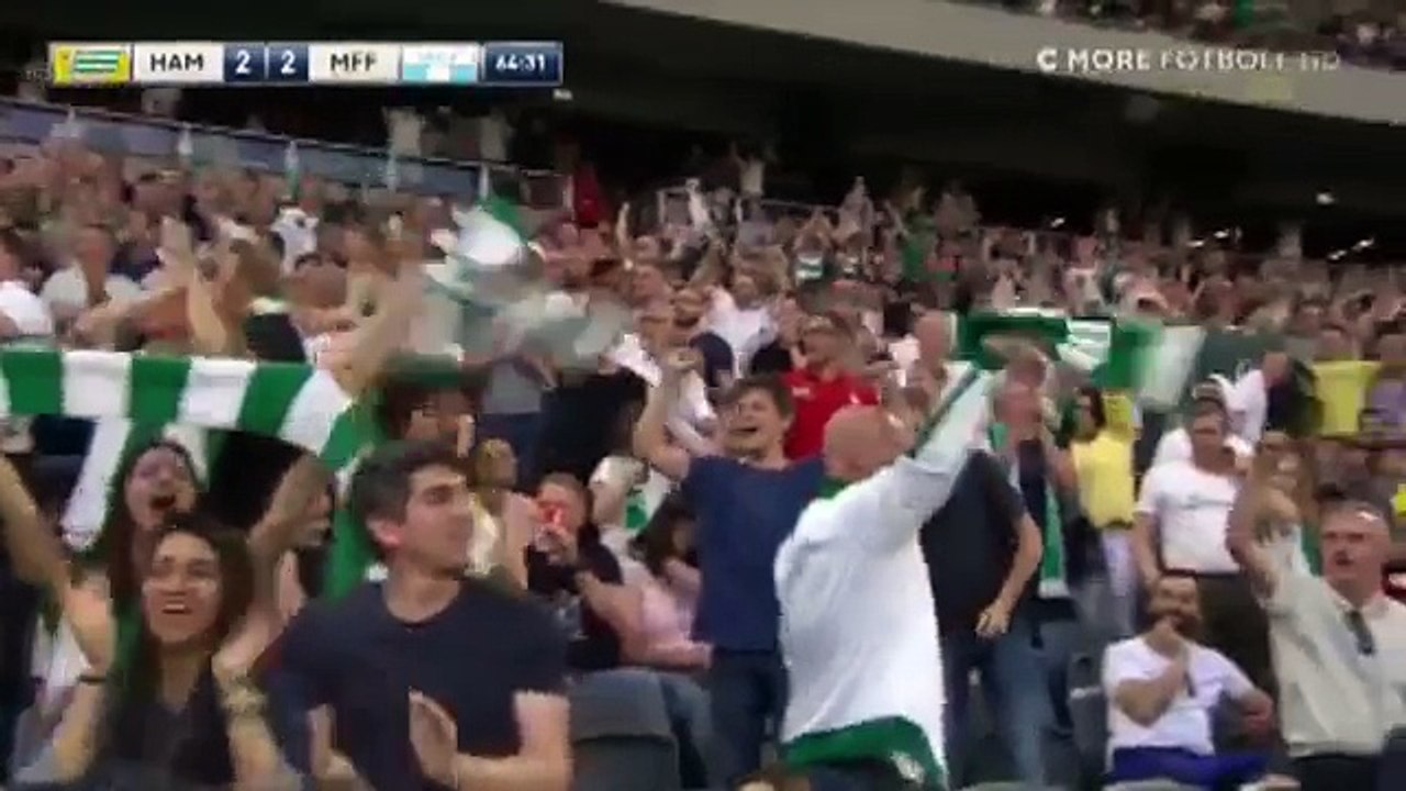 Hammarby 2:2 Malmoe (Sweden. Allsvenskan. 16 May 2018)