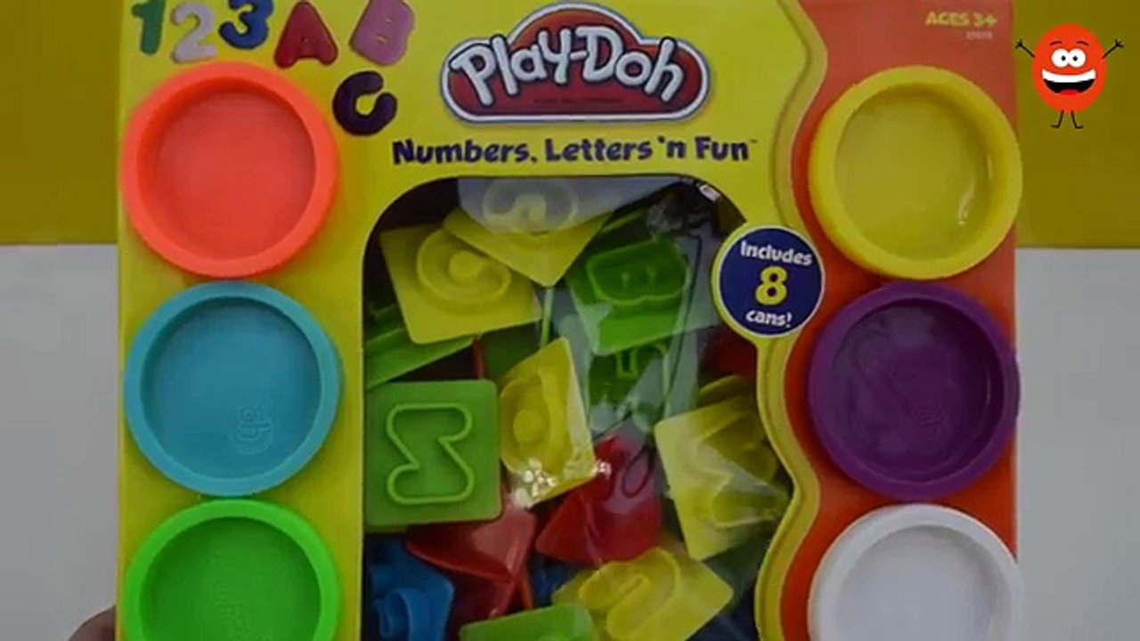 Play Doh Letters Numbers N Fun ABCD Numbers 1 to 10
