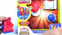 Пластилин Плей До на Русском Play Doh Spider Man Человек Паук. Спайдермен. Пластилин для Детей