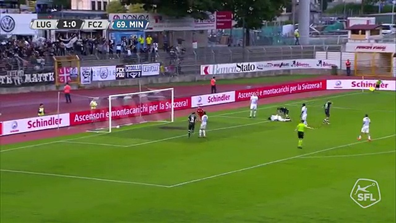 Lugano 1:1 Zurich (Switzerland. Super League. 19 May 2018)