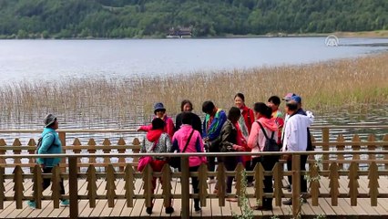 Abant'a yerli ve yabancı tatilci ilgisi - BOLU