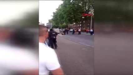 Alman Polisinden Sarı-kırmızılı Taraftara Köpekli Saldırı