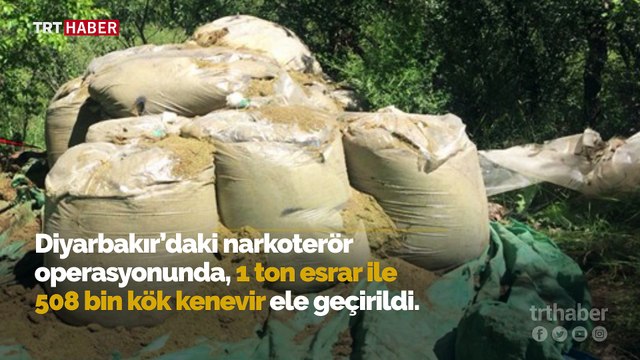 Diyarbakır'da terör örgütü PKK'nın finans kaynaklarına darbe