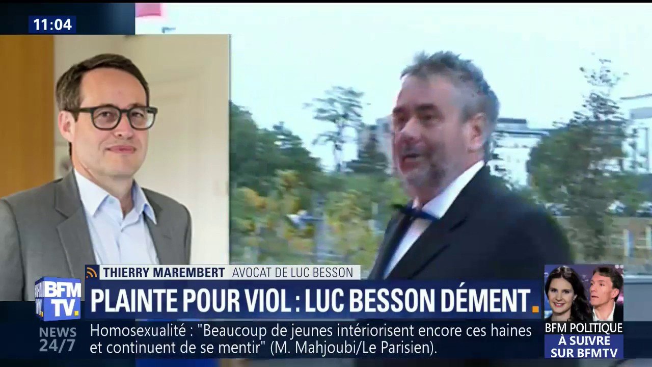 Luc Besson "est tombé de sa chaise en apprenant ces accusations délirantes", dit son avocat