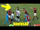 OLHA A BRIGA, CONFUSÃO E CARTÕES VERMELHOS NO CLÁSSICO ENTRE FLAMENGO 1 x 1 VASCO NO MARACANÃ