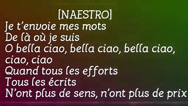 Maître Gims Vitaa Dadju - Bella Ciao ( Paroles × musique )