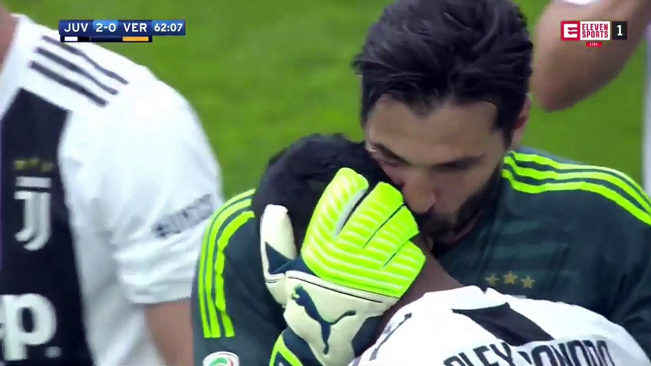 [HD] Juventus Stadium touching Tribute to Gigi Buffon | Juventus-Verona 2-1 19.05.2018