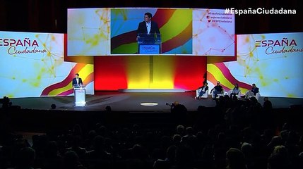 Albert Rivera en el acto presentación de la plataforma ciudadana