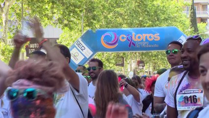 Madrid se cubre de colores contra la violencia machista