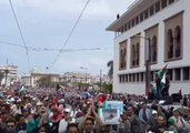 Thousands of Moroccans March in Solidarity With Palestine in Casablanca