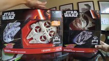 Star Wars - Air Hogs Millennium Falcon helicopter - Comparison with quadcopter