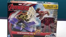 Avengers Age Of Ultron Hulk Buster Breakout Playset Unboxing Review