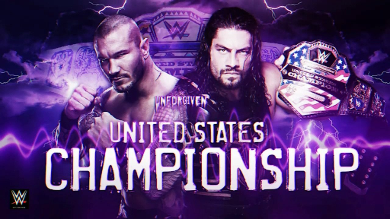WWE 2K18 Randy Orton vs Roman Reigns United States Championship Match