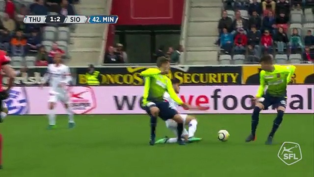 Thun 1:4 Sion (Switzerland. Super League. 19 May 2018)