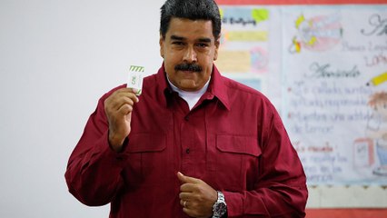 مادورو يدلي بصوته في انتخابات رئاسية مثيرة للجدل