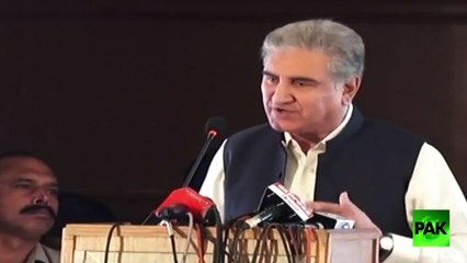 Shah Mehmood Speech At PTI 100 Days Govt Plan Ceremony - 20th May 2018