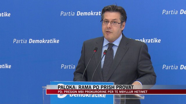 Paloka: Rama presion mbi Prokurorinë për të mbyllur hetimet - News, Lajme - Vizion Plus