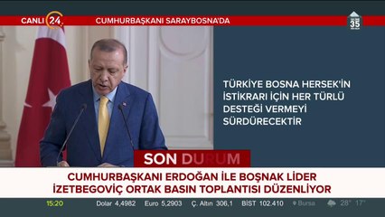 Cumhurbaşkanı Erdoğan açıklama yapıyor
