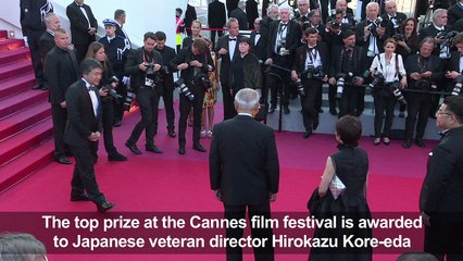 Japan wins Cannes top prize with 'Shoplifters'