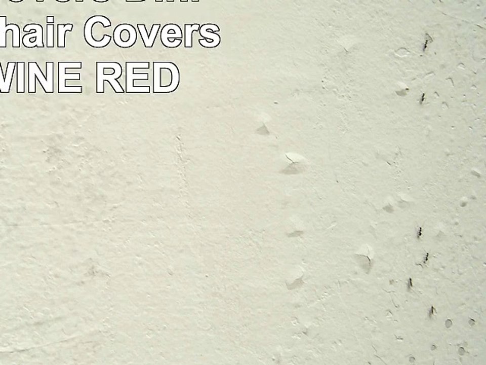 Ez Chair Covers Dining Room Chair Covers Pk of 4 WINE RED