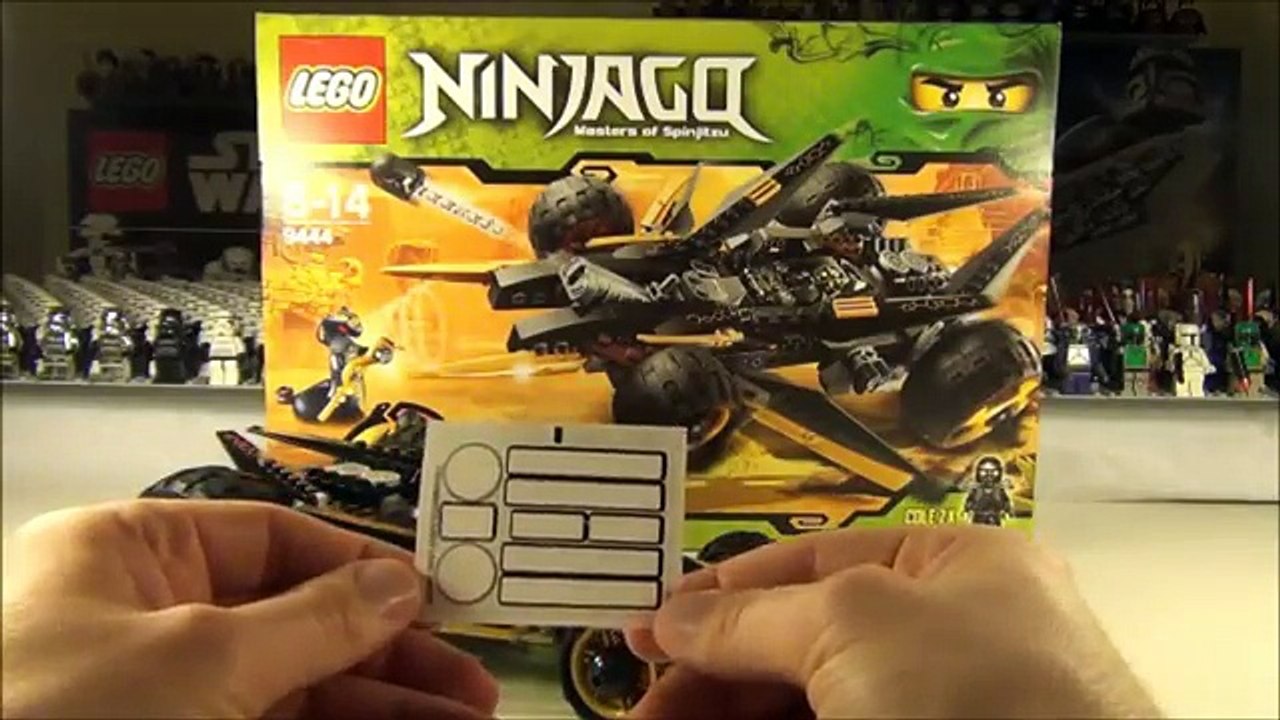 Lego Ninjago Set 9444 Coles Tread Assault Review.