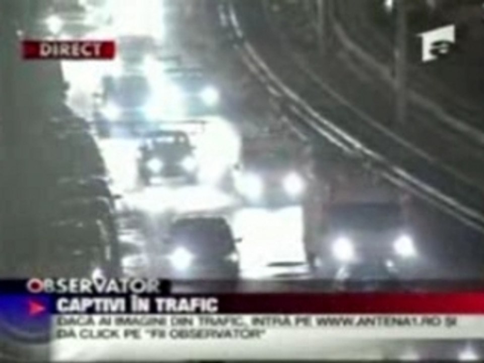 Bucuresti blocat de trafic