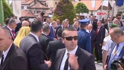 Cumhurbaşkanı Erdoğan'dan Saraybosna'da Şehitlik Ziyareti