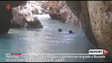 Report TV - U zhduk te 'Shpella e Pëllumbasit', vijojnë kërkimet për të riun Xhorxho Seferi