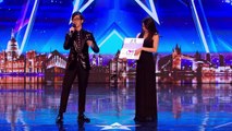Watch Sora’s clothes magically DISAPPEAR ! | Auditions | BGT 2018
