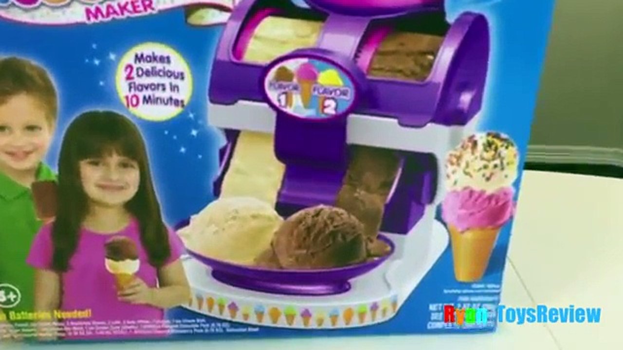 ICE CREAM MAKER Cra Z Art The Real 2 in 1 Ice Cream Machine Toy