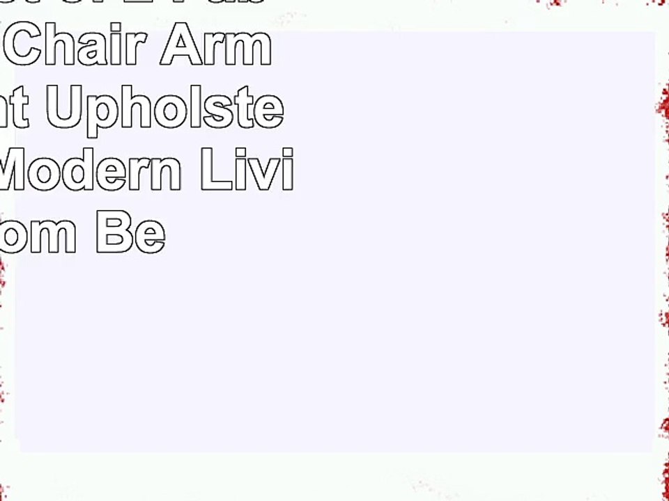 Giantex Set of 2 Fabric Dining Chair Armless Accent Upholstered Wood Modern Living Room