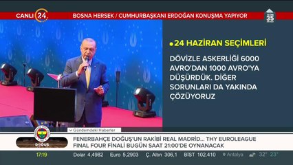 Cumhurbaşkanı Erdoğan, Bosna Hersek'te