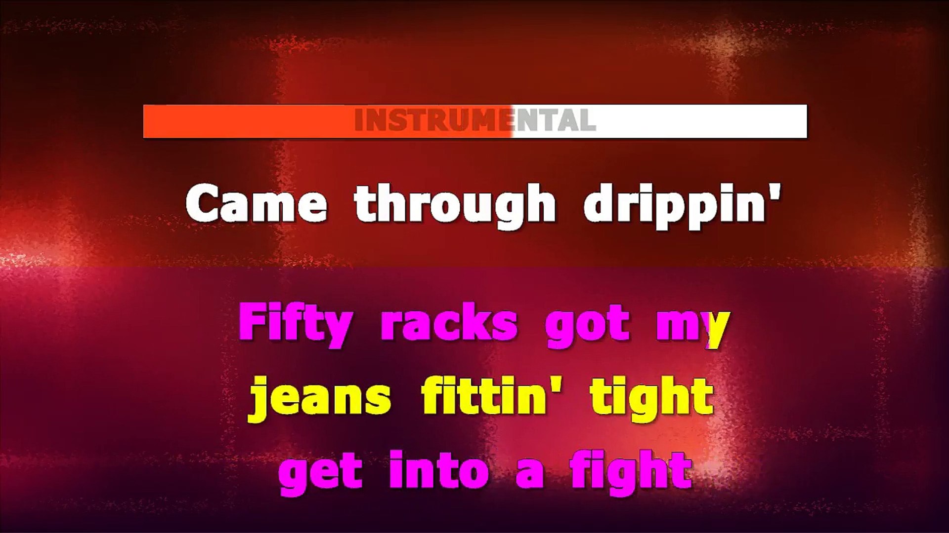 ⁣Cardi B feat Migos - Drip KARAOKE / INSTRUMENTAL