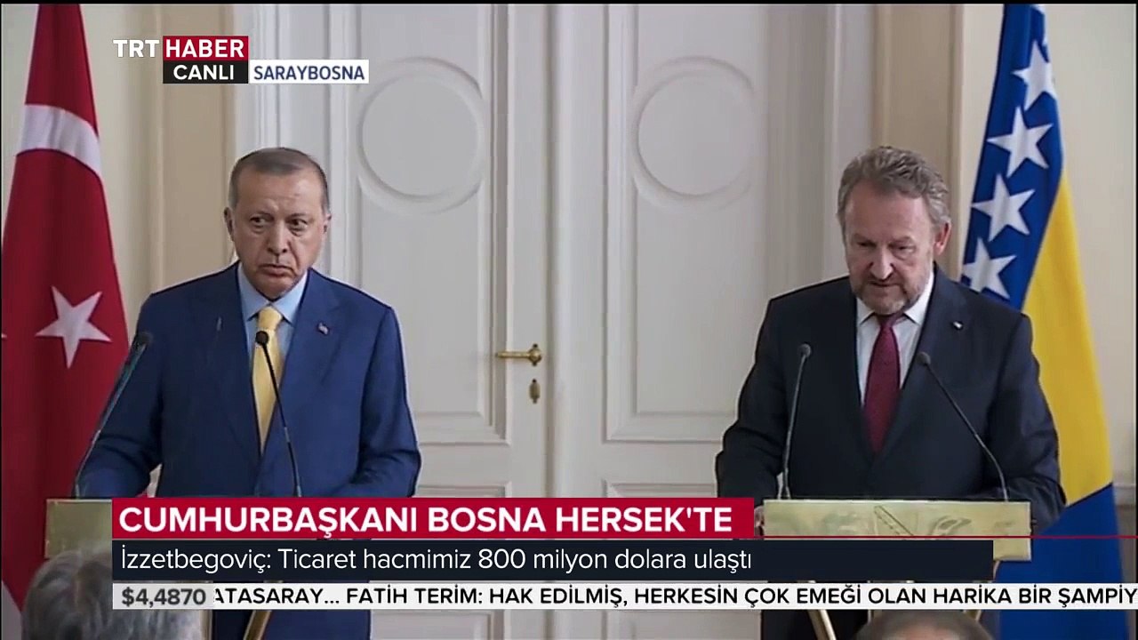 Bakir İzetbegovic: Türkiye ile Bosna Hersek, muhteşem ilişkilere sahip