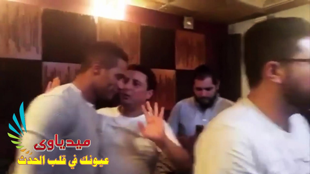 كواليس تسجيل تتر مسلسل نسر الصعيد للنجم محمد رمضان بصوت الفنان محمد عبد المنعم