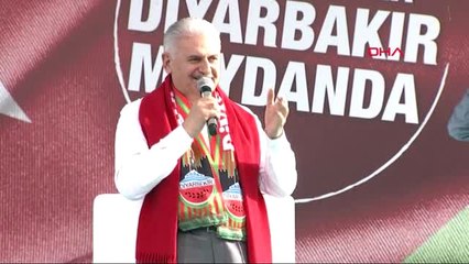 Diyarbakır-Başbakan Binali Yıldırım Büyük Kudüs Mitingi'nde Konuştu-1