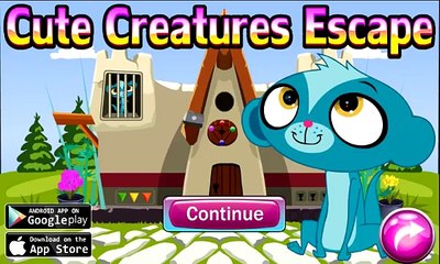 G4K Cute Creatures Escape walkthrough Games4King.