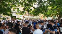 Lazio - Inter: tifosi prima del match a Ponte Milvio
