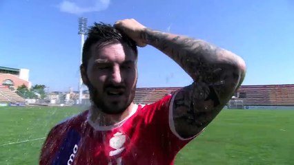 André-Pierre Gignac au micro d'Ulrich Téchené