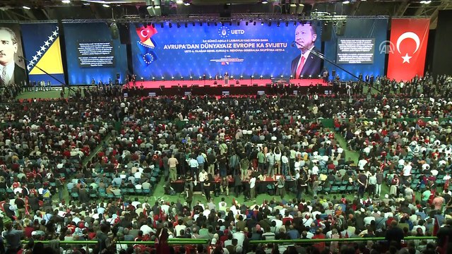 UETD 6. Olağan Genel Kurulu - UETD Genel Başkanı Zafer Sırakaya - SARAYBOSNA