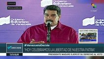 Maduro: Este es un día histórico, hoy celebramos la libertad