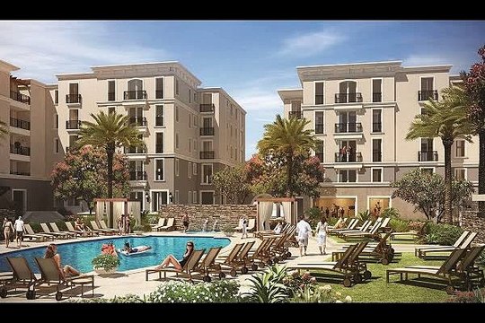 شقه تشطيب كامل بكمبوند ميفيدا بالتقسيط للبيع