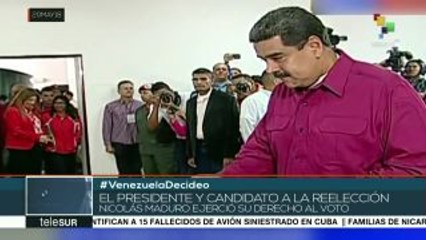 Venezuela: Maduro abre jornada electoral de este 20 de mayo
