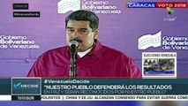 Maduro: Nuestro pueblo defenderá los resultados en paz