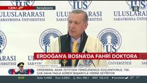 Cumhurbaşkanı Erdoğan Bosna'da