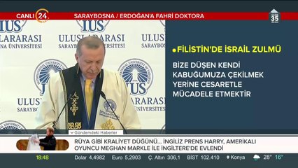 Cumhurbaşkanı Erdoğan Bosna'da