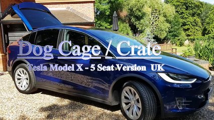 Tesla Model X 5 Seat - Dog Crate / Cage