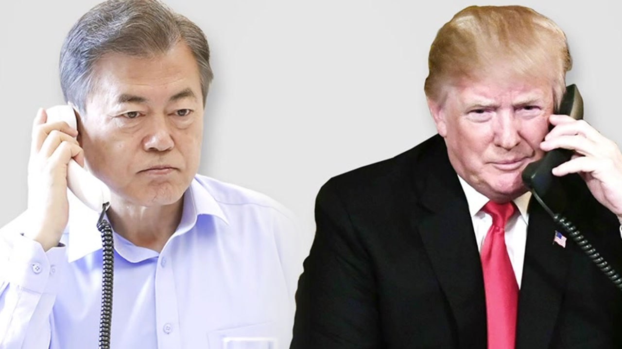 한미 정상 11일만에 통화..."북한 반응 의견 교환" / YTN