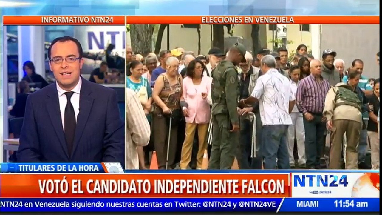 Henri Falcón denunció la colocación de puntos rojos a pocos metros de centros electorales