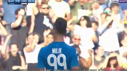 1-0 Arkadiusz Milik  Goal [HD] - Napoli 1-0 Crotone - 20.05.2018 (Full Replay)